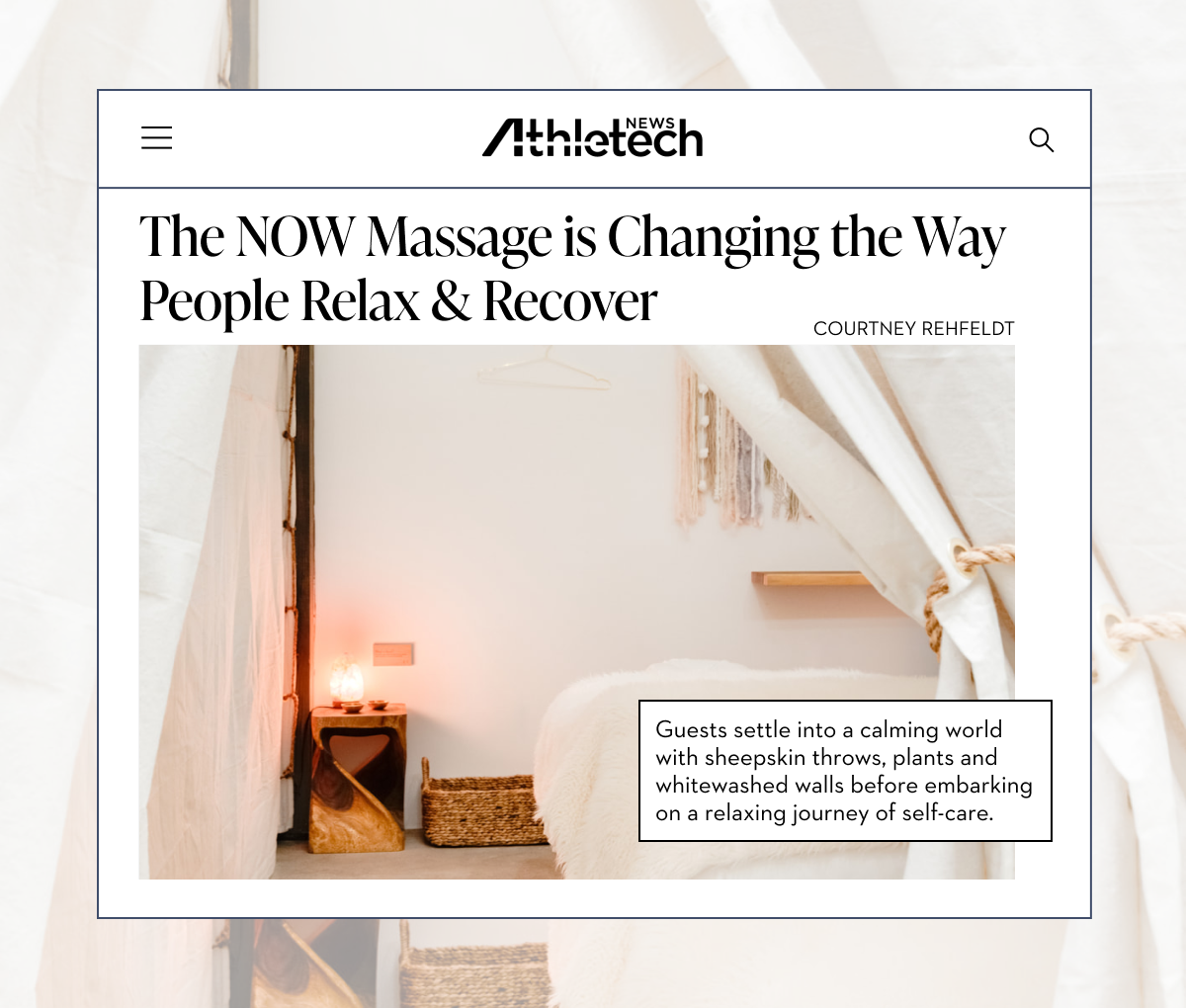
Athletech - Changing the Way People Relax & Recover